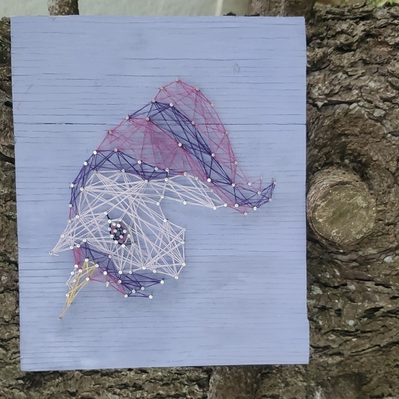 Unicorn String Art Picture Decor - Picture 3 of 6